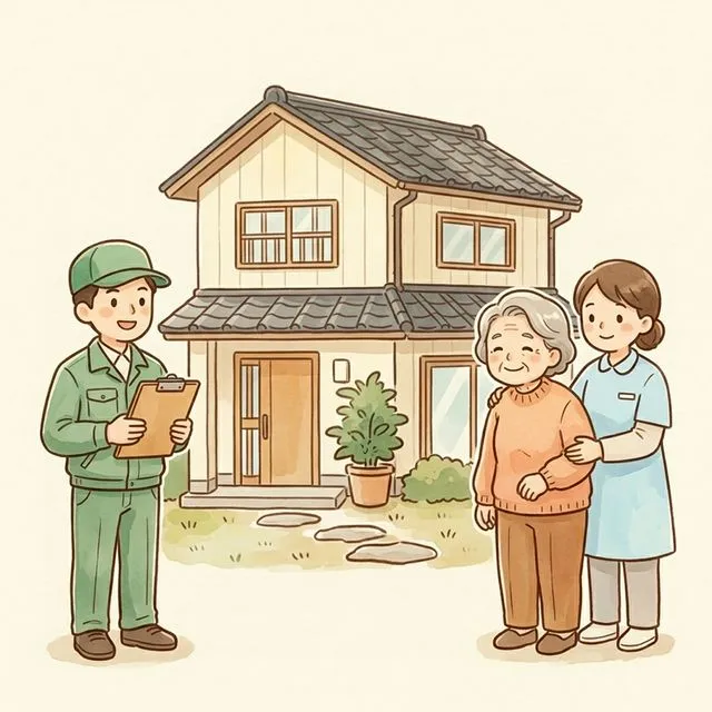 施設入所後の実家管理専門